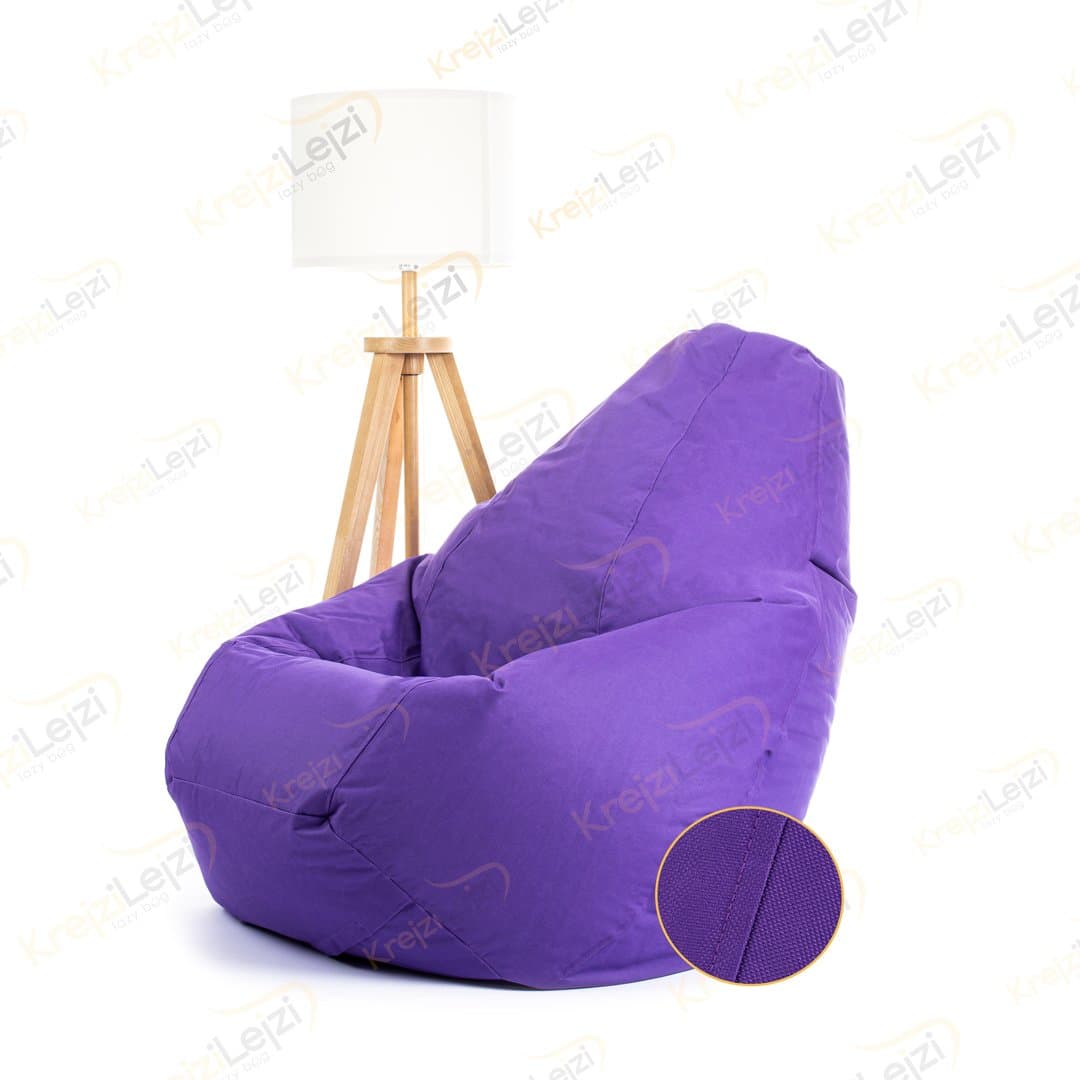 Jumbo XXL Lazy Bag - Ljubičasta